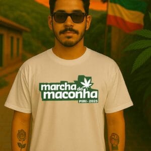 Camiseta Marcha de Piri 2025 - Branca