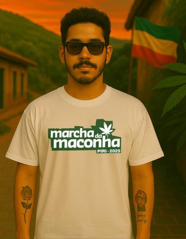Camiseta Marcha de Piri 2025 - Branca