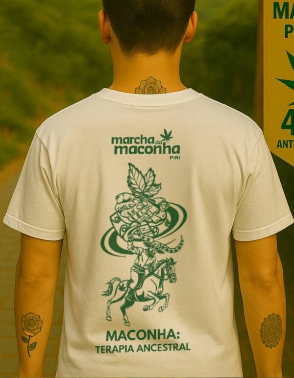 Camiseta Marcha de Piri 2025 - Branca - Imagem 2