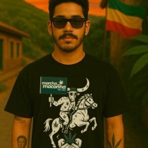 Camiseta Marcha de Piri 2025 - Preta