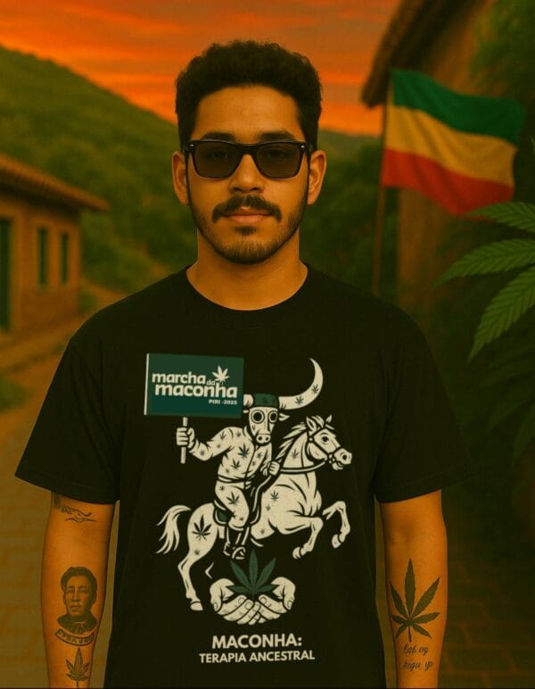 Camiseta Marcha de Piri 2025 - Preta
