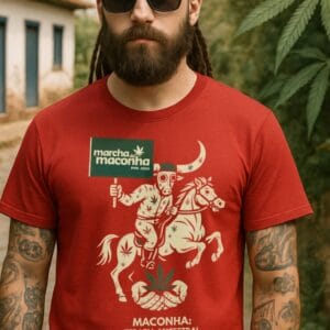 Camiseta Marcha de Piri 2025 - Vermelha